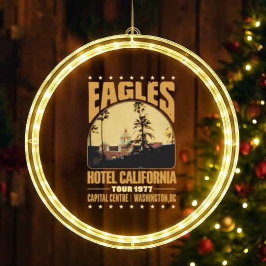 Discover Eagles Hotel California LED Christmas Window Lights