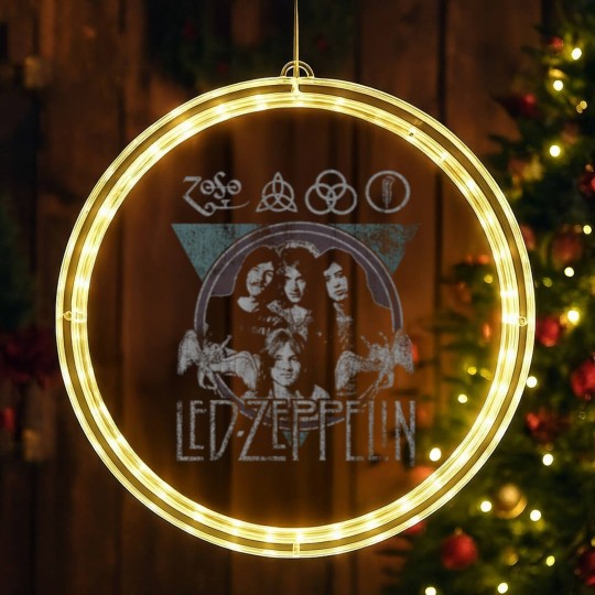 Discover LE.D ZE.PP.ELIN Rock n' Roll LED Christmas Window Lights, Rock n' Roll LED Christmas Window Lights, Old School Rock LED Christmas Window Lights