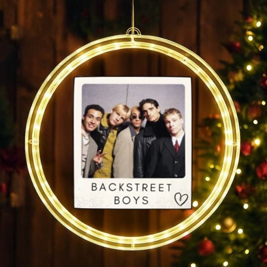 Discover Back Street Boys Polaroid LED Christmas Window Lights