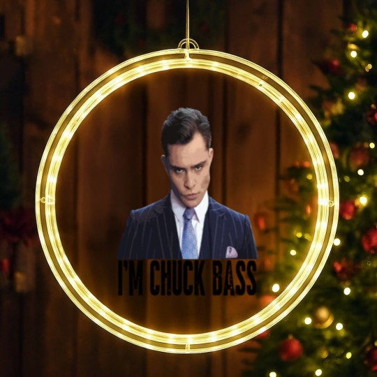 Discover Chuck Bass Unisex LED Christmas Window Lights, Gosip Girl LED Christmas Window Lights