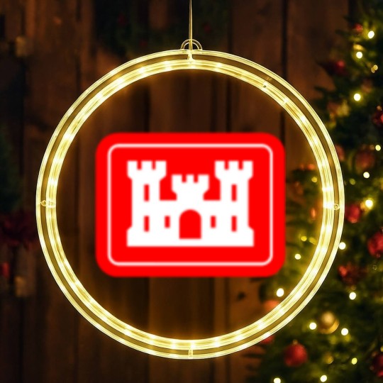 Discover United States Army Corps Of Engineers Dod Patch LED Christmas Window Lights