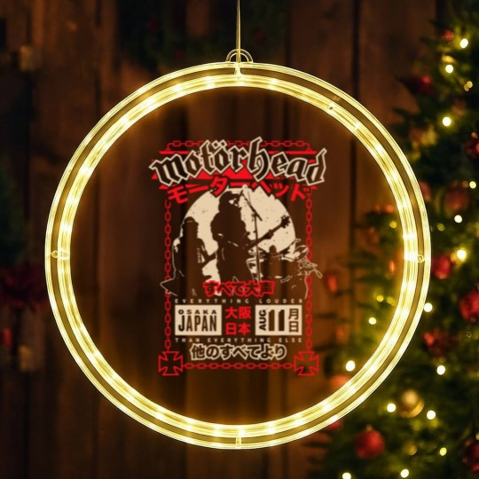 Discover Motorhead LED Christmas Window Lights: Loud in Osaka
