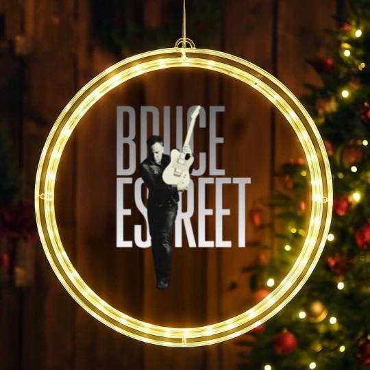 Discover Bruce Springsteen LED Christmas Window Lights - E Street