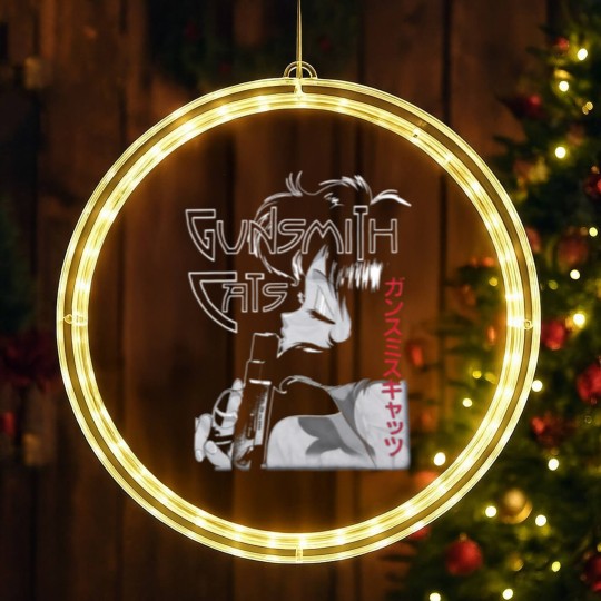 Discover Vintage Gunsmith Cats | Essential LED Christmas Window Lights