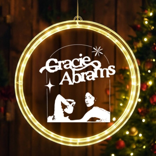 Discover Gracie Abrams LED Christmas Window Lights