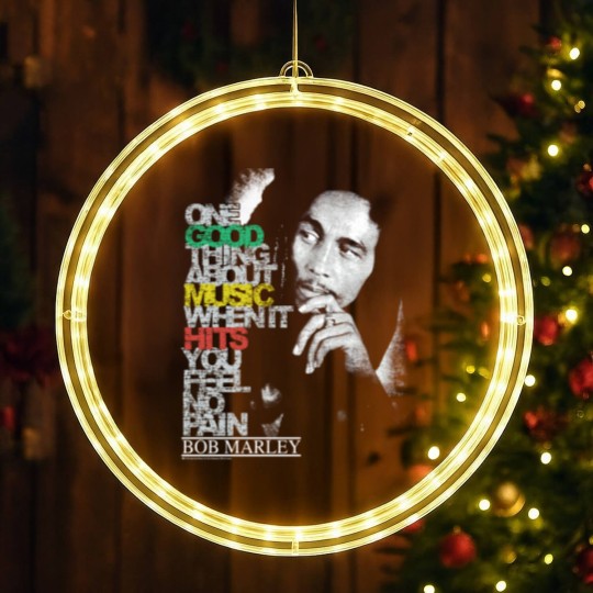 Discover Bob Marley LED Christmas Window Lights Zion LED Christmas Window Lights