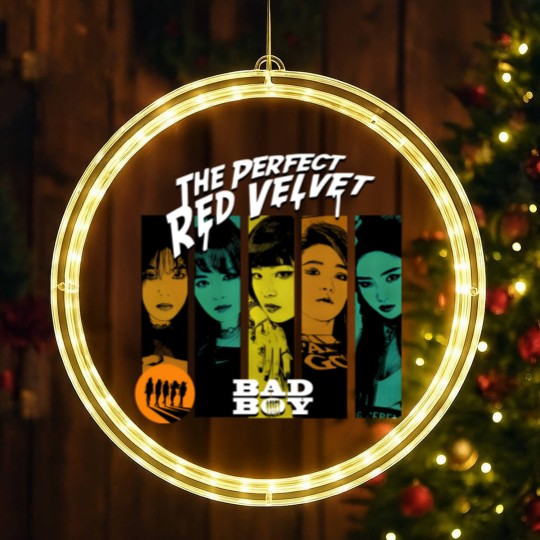Discover RED VELVET Kpop LED Christmas Window Lights, Red Velvet Homage LED Christmas Window Lights,