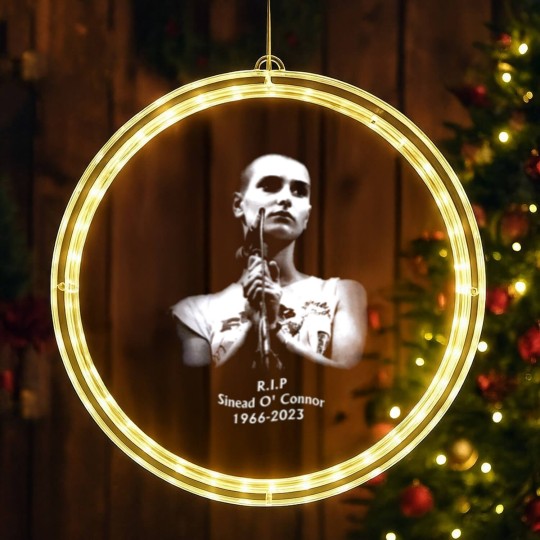 Discover Vintage Sinead O'Connor R.I.P LED Christmas Window Lights