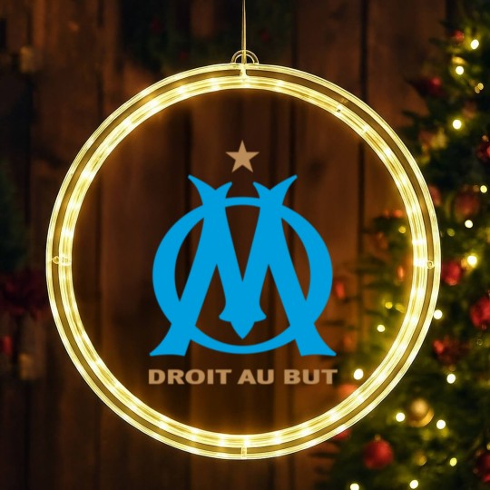 Discover LED Christmas Window Lights Olympique Marseille LED Christmas Window Lights