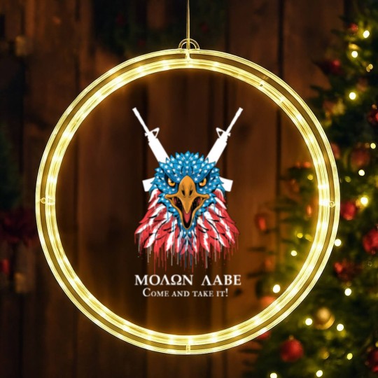 Discover Molon Labe, Come and take it - Molon Labe Come And Take - LED Christmas Window Lights