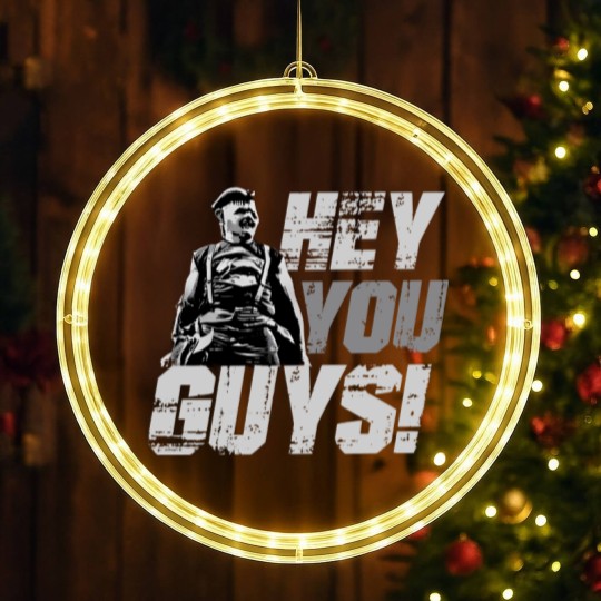 Discover Hey You Guys! The Goonies Sloth Funny Truffle Shuffle One Eyed Willy Classic Movies Parody LED Christmas Window Lights