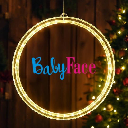 Discover baby face LED Christmas Window Lights