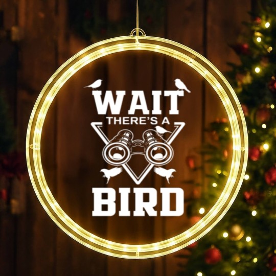 Discover Bird Watcher Hobby LED Christmas Window Lights