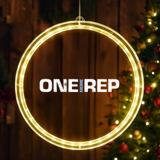 Discover One more Rep - Bodybuilding - Muscle - Bodybuilder LED Christmas Window Lights