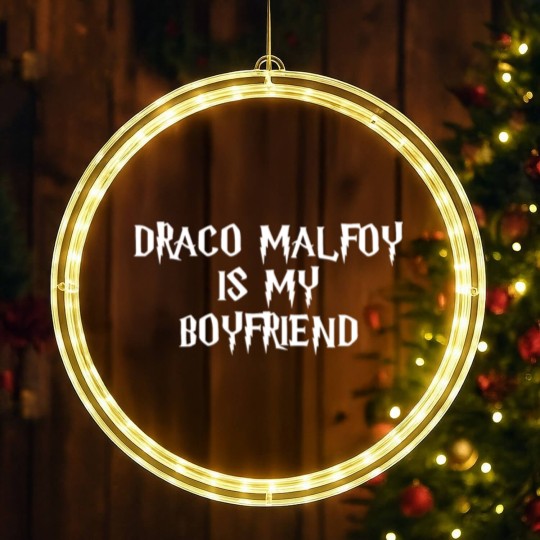 Discover draco malfoy is my boyfriend LED Christmas Window Lights