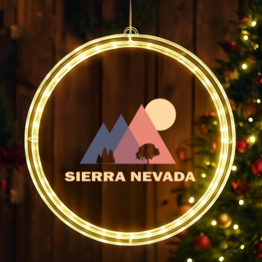 Discover sierra nevada mountains LED Christmas Window Lights