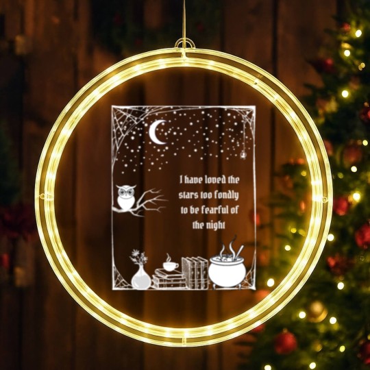 Discover I have loved the stars too fondly LED Christmas Window Lights