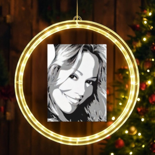 Discover Mariah Carey LED Christmas Window Lights