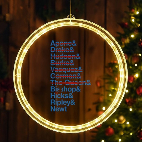 Discover LV-426 Kill List - Aliens - LED Christmas Window Lights