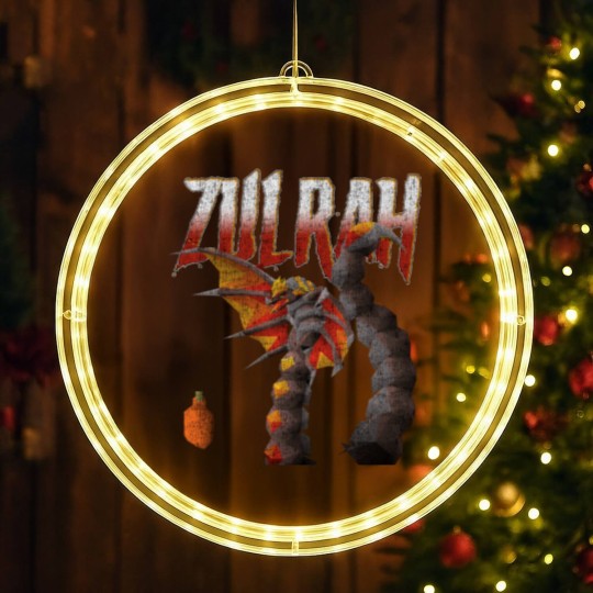 Discover Vintage Zulrah (Magma) Old School RuneScape LED Christmas Window Lights