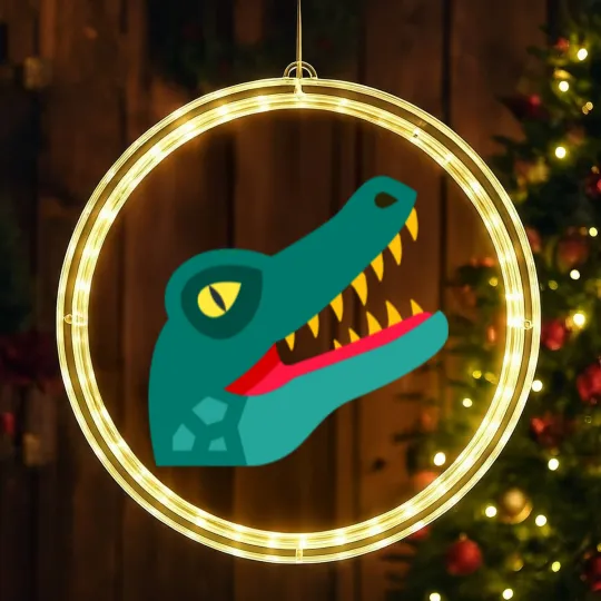 Discover LED Christmas Window Lights LED Christmas Window Lights Crocodile LED Christmas Window Lights