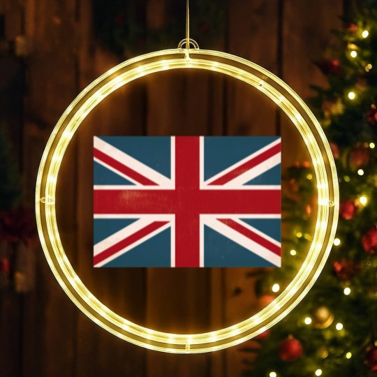 Discover VINTAGE UNION JACK BRITISH FLAG LED Christmas Window Lights