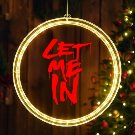 Discover The Fiend - Let Me In LED Christmas Window Lights