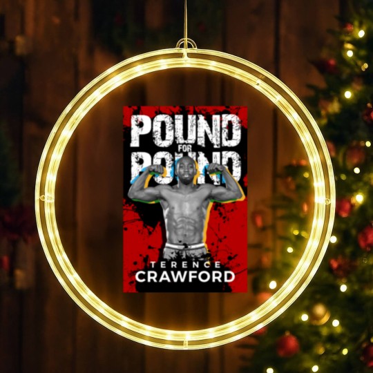 Discover Pound for Pound - Terence Crawford - LED Christmas Window Lights