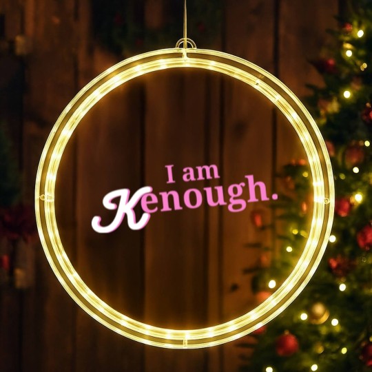 Discover I am enough I am kenough - I Am Kenough - LED Christmas Window Lights