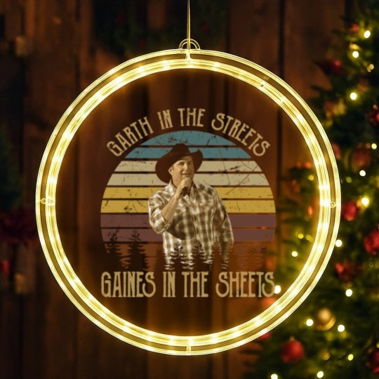 Discover Garth And Gaines In The Street Classic LED Christmas Window Lights