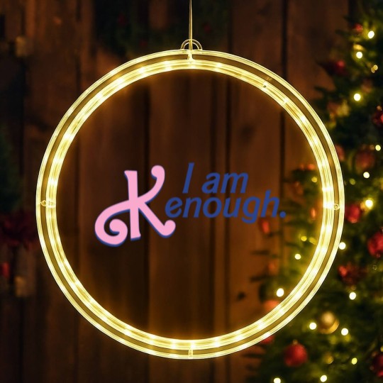Discover i am kenough LED Christmas Window Lights, i am kenough LED Christmas Window Lights, I am kenough LED Christmas Window Lights, tie dye Ken LED Christmas Window Lights, Kenough LED Christmas Window Lights, barbi LED Christmas Window Lights, barbi movie, I am enough LED Christmas Window Lights