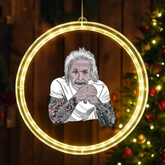 Discover tattoo Einstein LED Christmas Window Lights