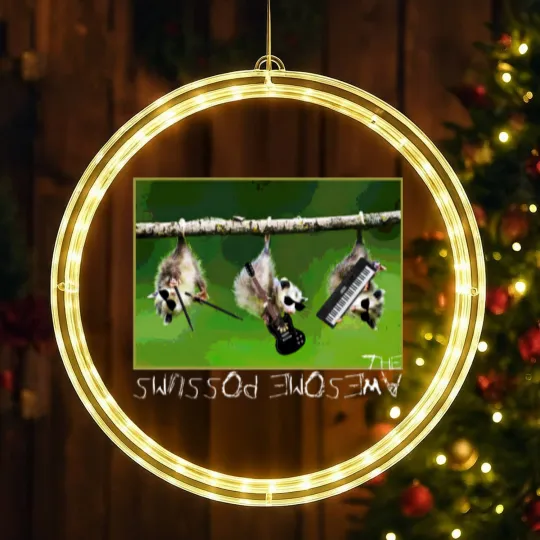 Discover the Awesome Possums t LED Christmas Window Lights