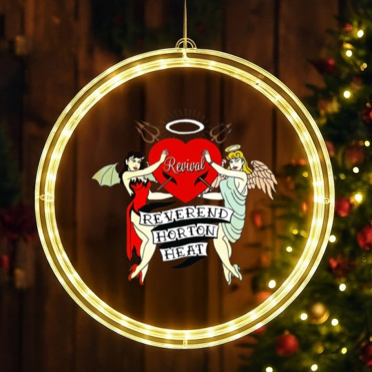 Discover Reverend Horton Heat Classic LED Christmas Window Lights