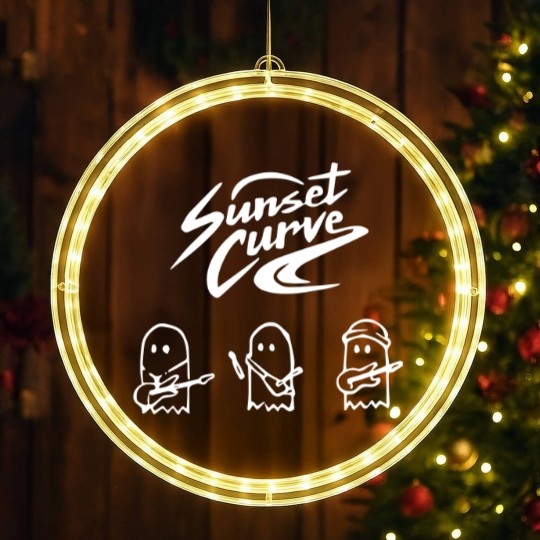 Discover Sunset Curve LED Christmas Window Lights, Music Band LED Christmas Window Lights, Julie And The Phantoms Tees