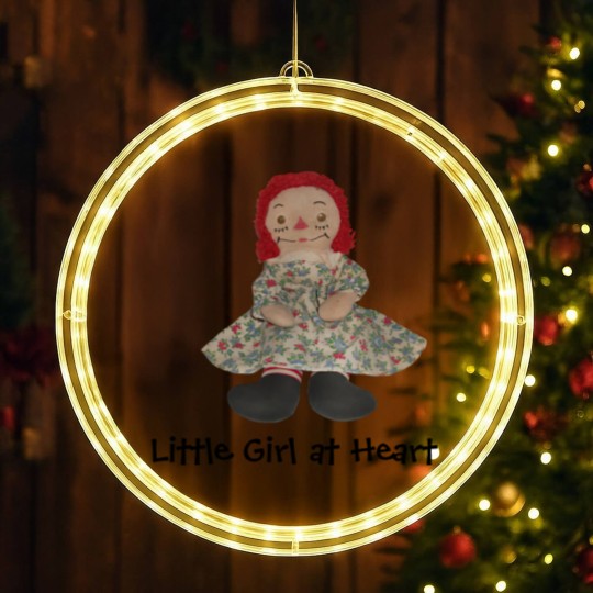 Discover Raggedy Doll LED Christmas Window Lights