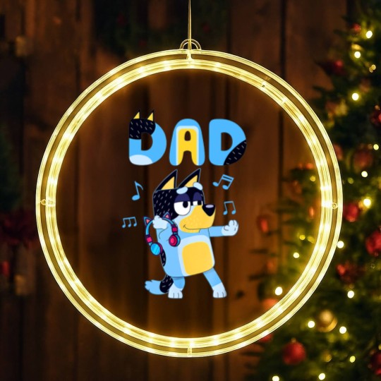 Discover Funny blues Dad Mum Father_s Day LED Christmas Window Lights
