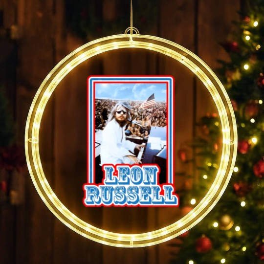 Discover Leon Russell 1972 vintage Classic LED Christmas Window Lights