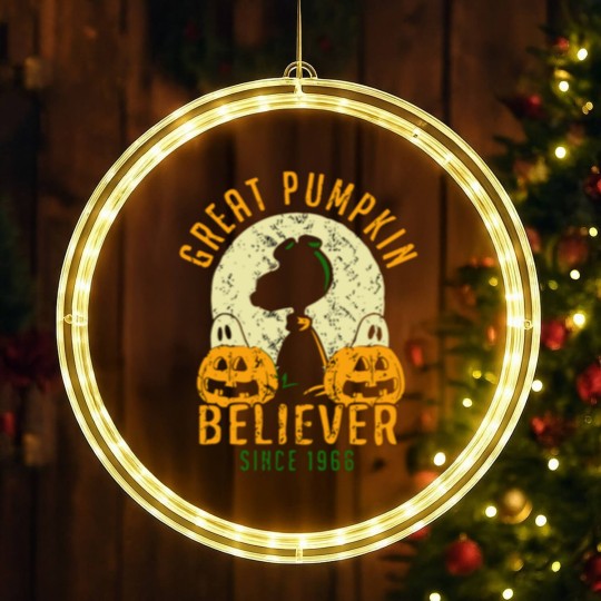Discover Great Pumpkin Believer LED Christmas Window Lights