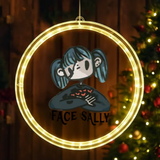 Discover Sally Face Sanity's Fall Larry Gift LED Christmas Window Lights LED Christmas Window Lights