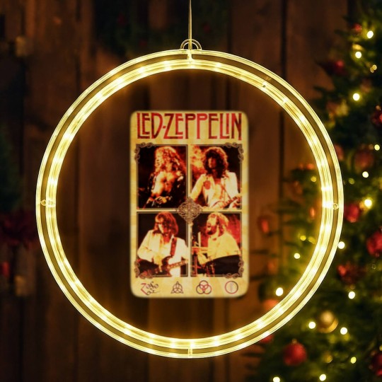 Discover Unisex AOP Cut & Sew LED Christmas Window Lights, LE.D ZE.PP.ELIN