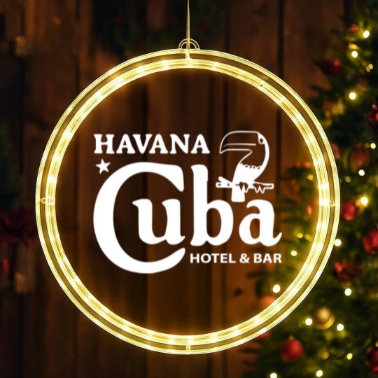 Discover Havana Cuba LED Christmas Window Lights