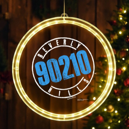 Discover vintage 1991 Beverly Hills 90210 LED Christmas Window Lights