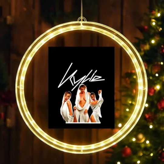 Discover Kylie Minogue Fever Cant Get You Out Of My Head Graphic LED Christmas Window Lights
