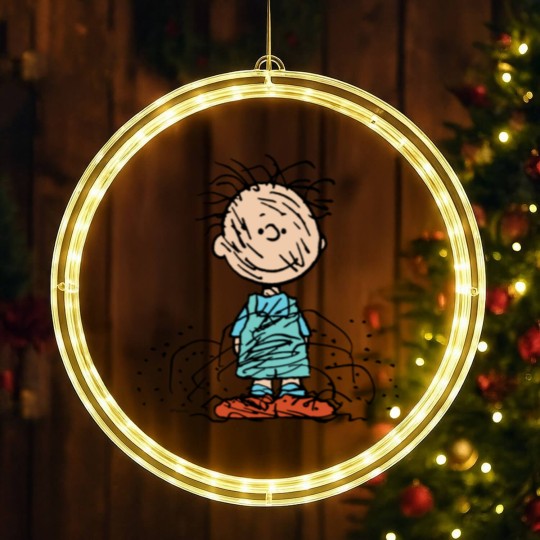 Discover Peanuts | Pigpen LED Christmas Window Lights