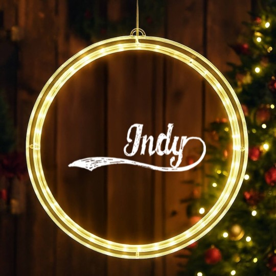 Discover Indy v1 - Indianapolis - LED Christmas Window Lights