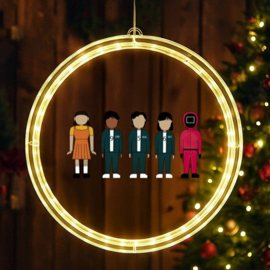 Discover Squid Cosplay - Squid Cosplay - LED Christmas Window Lights