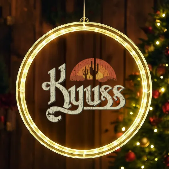 Discover Kyuss Sunset 1987 | Essential LED Christmas Window Lights