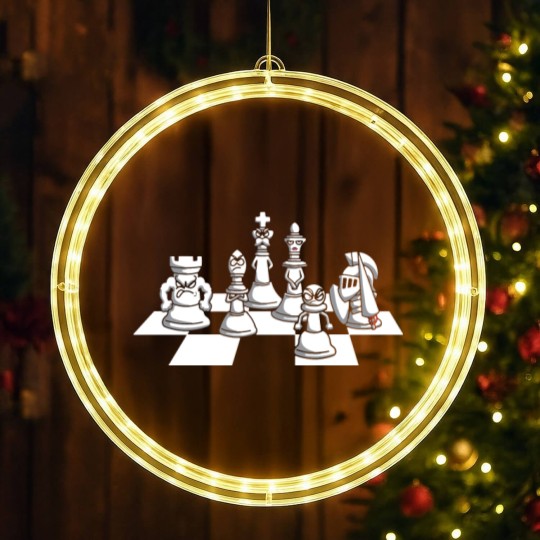 Discover Chess chess piece LED Christmas Window Lights