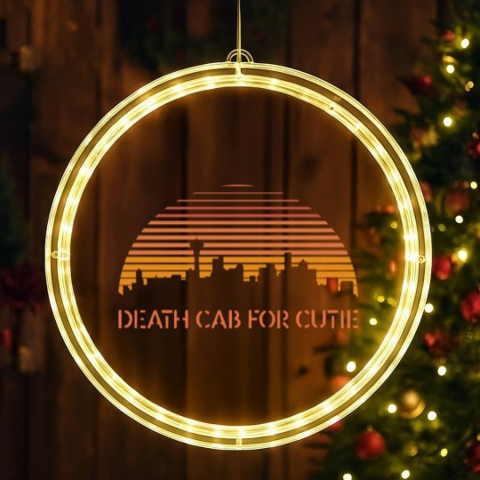 Discover Death Cab for cutie LED Christmas Window Lights